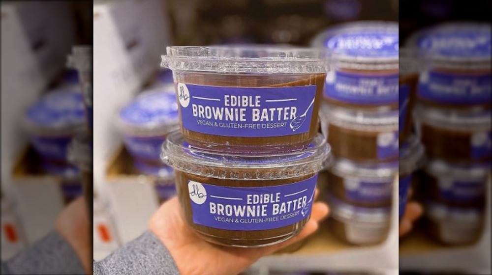 Edible brownie batter from Costco