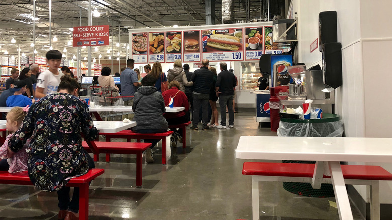 Costco food court tables