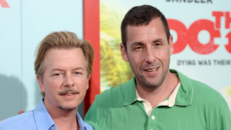 David Spade and Adam Sandler