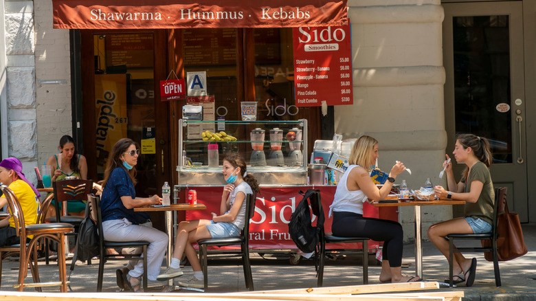 New York City outdoor dining