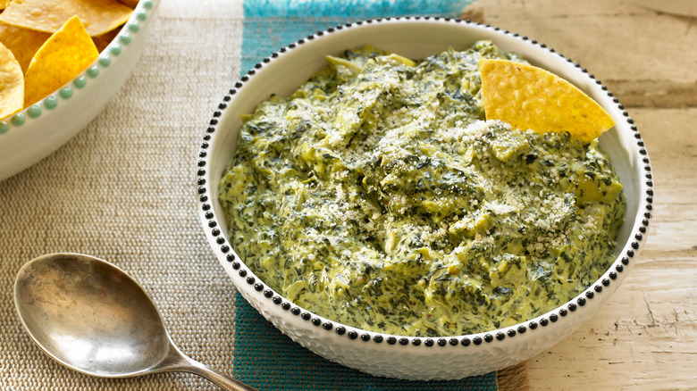 Spinach and artichoke dip