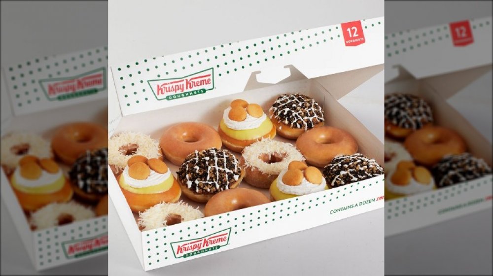 Box of Krispy Kreme's new Dessert Donuts