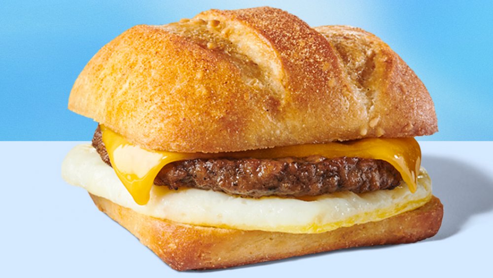 The Starbucks Impossible Sausage Breakfast Sandwich