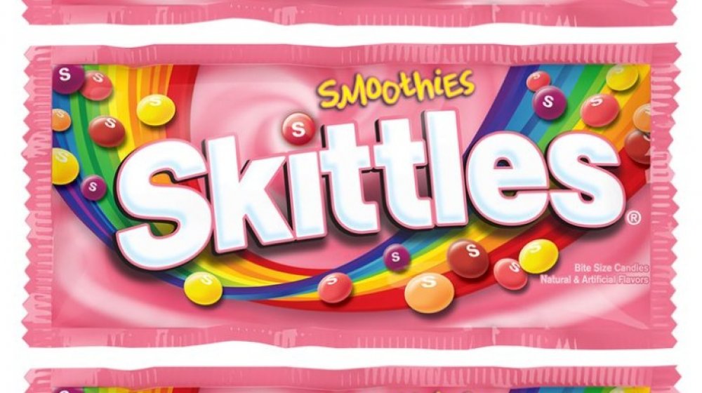 Pack of new Skittles Smoothies