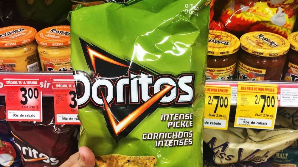 Canadian pickle Doritos