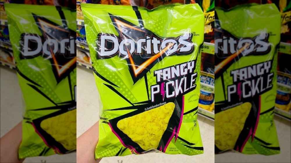 Tangy Pickle Doritos 