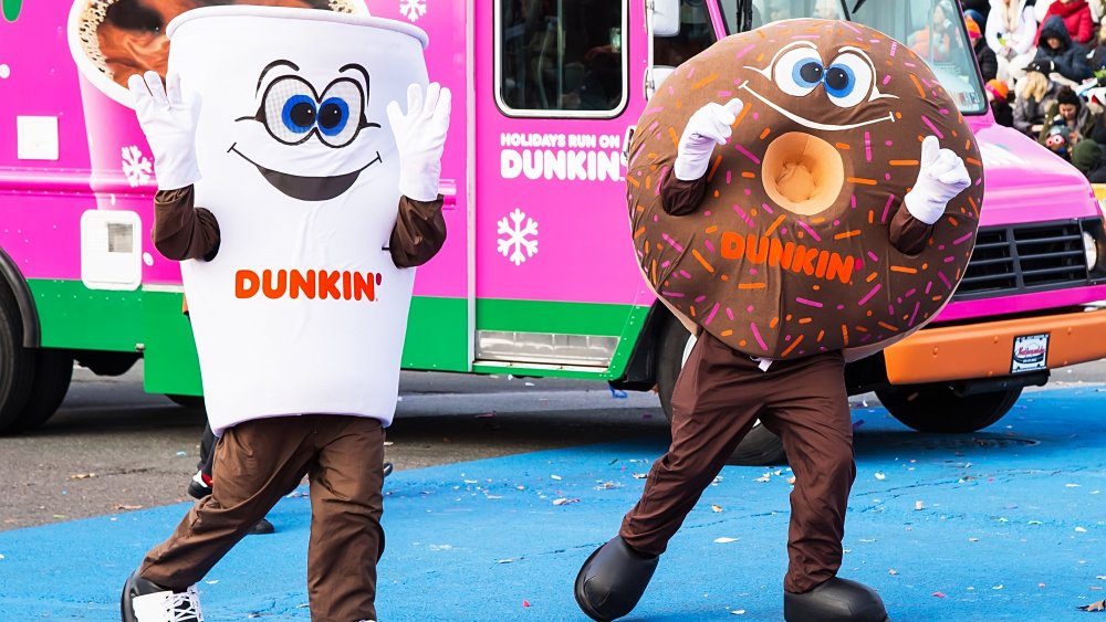 Dunkin' mascots