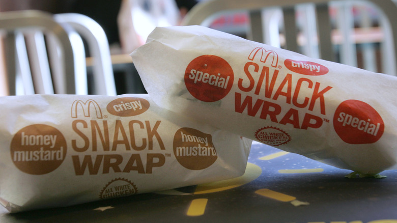 The discontinued Snack Wraps