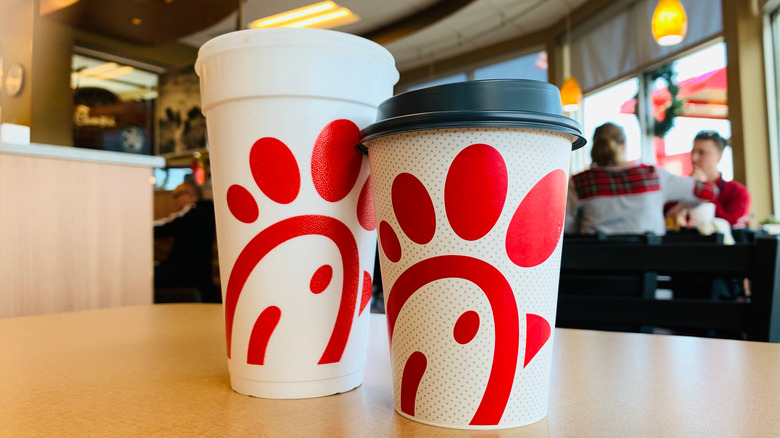 Chick-fil-A coffee cups