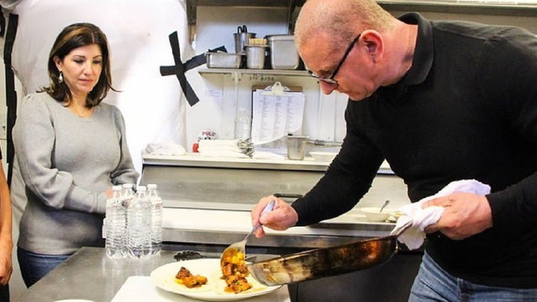 Julissa Legasppy and Robert Irvine