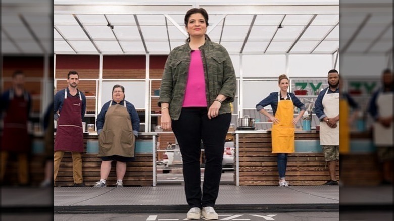 Alex Guarnaschelli and Supermarket Stakeout chefs