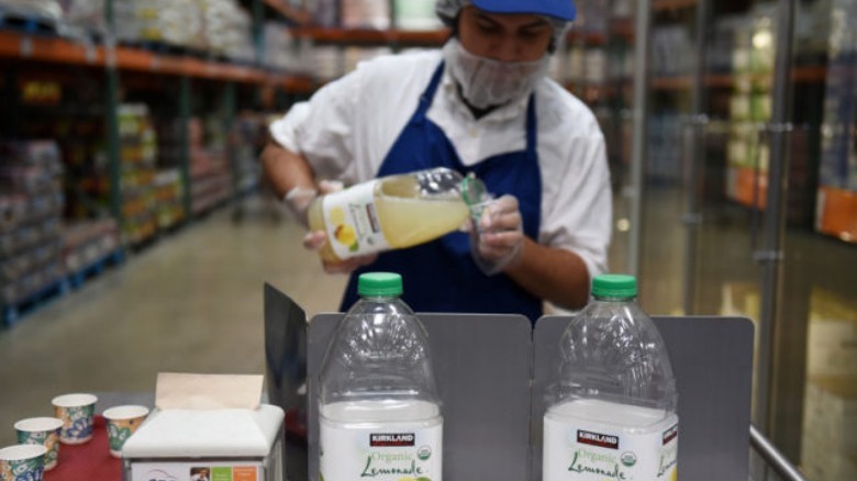 Costco sample worker