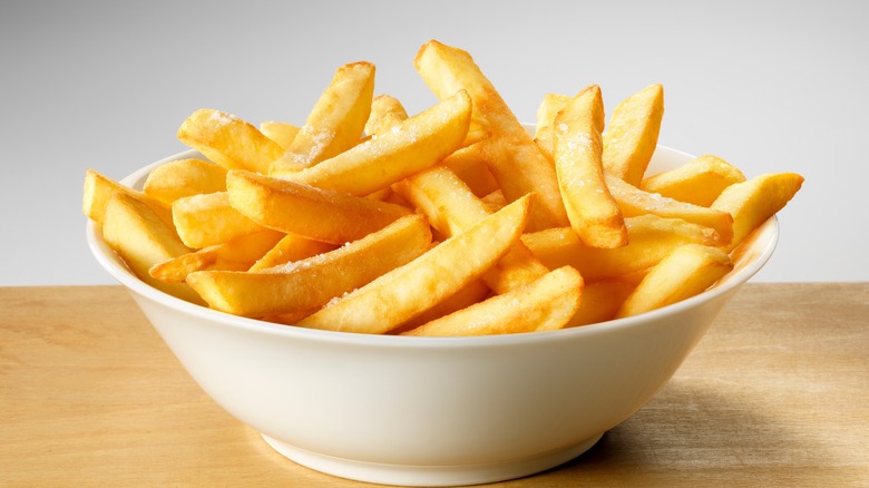 french fries in bowl