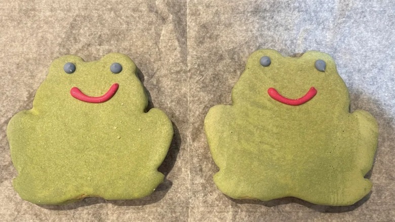 frog cookies from Whole Foods