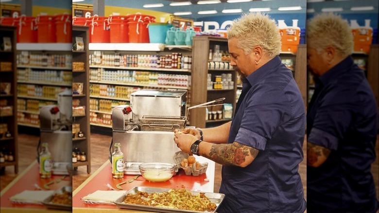 Why Guy Fieri S Eating Habits On Diners Drive Ins And Dives Are Not What They Seem