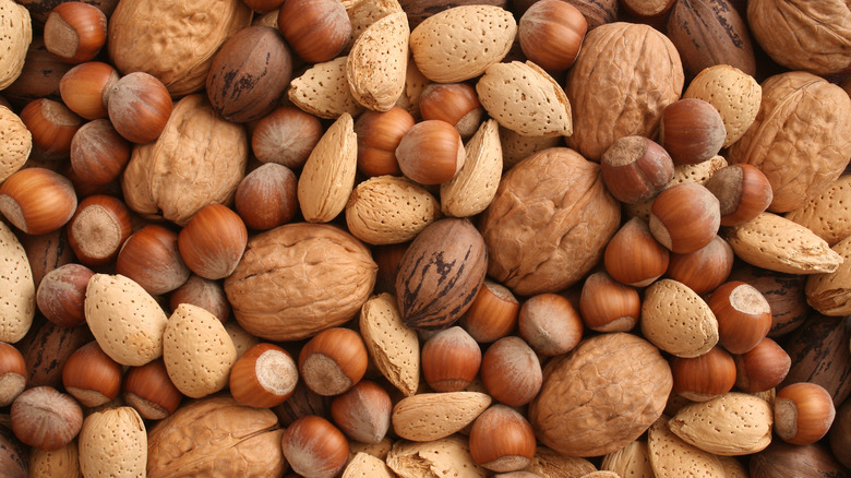 Variety of nuts