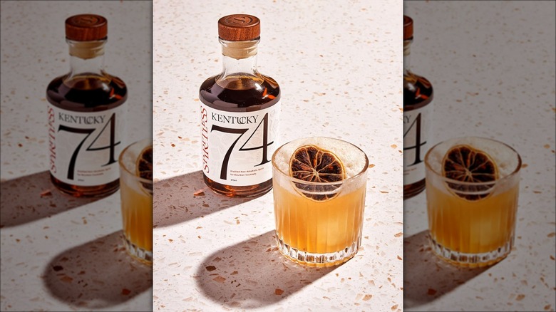 Spiritless Kentucky 74 nonalcoholic bourbon