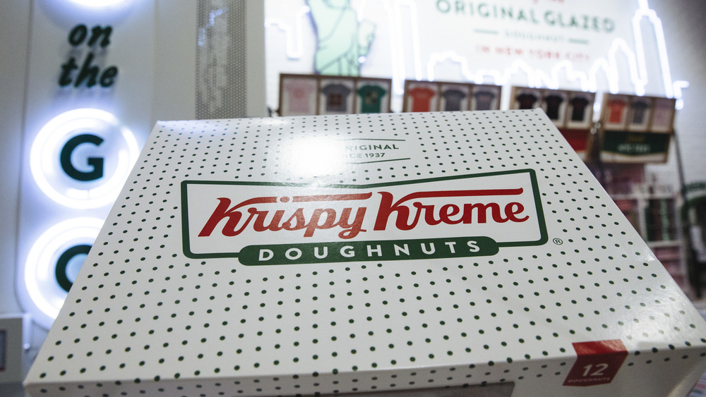 Krispy Kreme Doughnut box