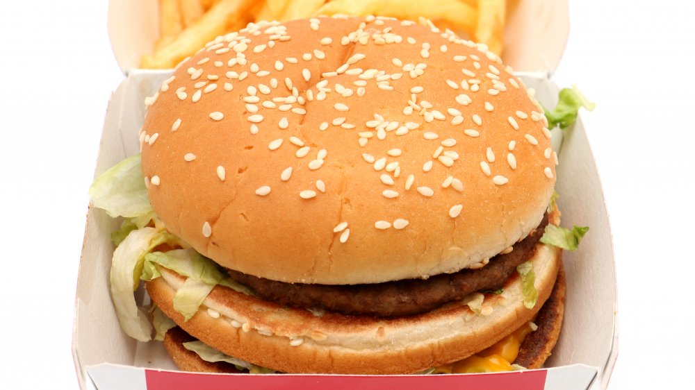 McDonald's burger (Big Mac)