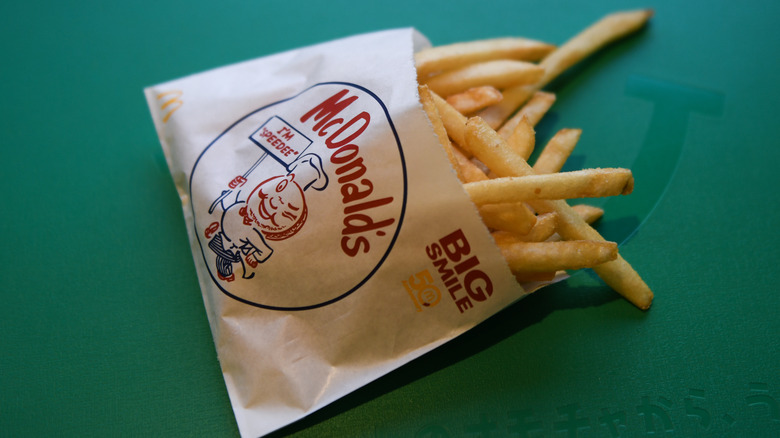 Small fries from McDonald's Japan