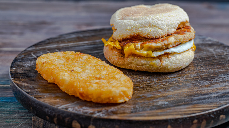 Mcmuffin and hash brown