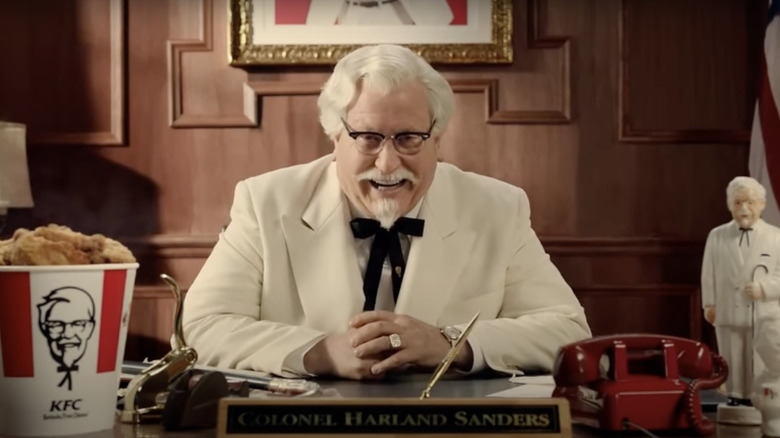 Darrell Hammond playing Colonel Sanders in KFC commercial