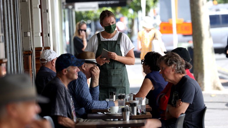 Outdoor restaurant