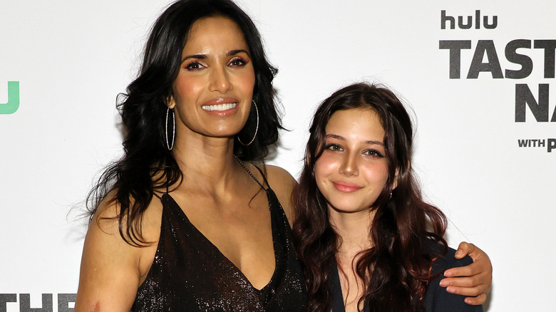 Padma Lakshmi with daughter Krishna