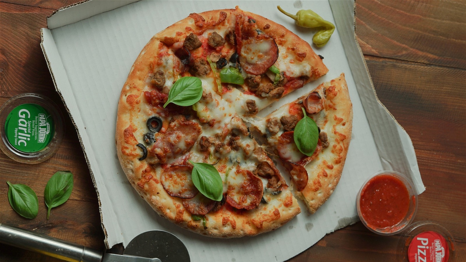 Why Papa John's Includes Pepperoncinis With Your Pizza