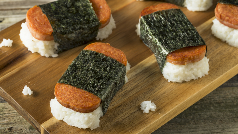 Spam in musubi