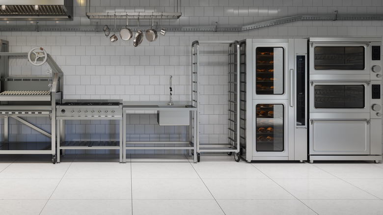 a commercial kitchen