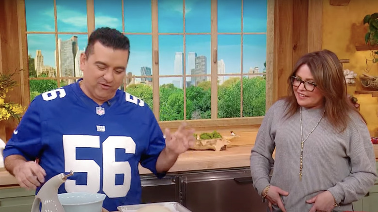 Buddy Valastro and Rachael Ray talking