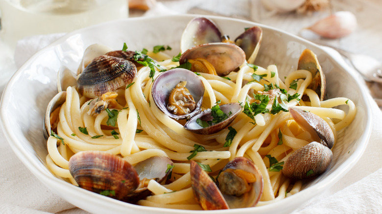 linguine and clams 