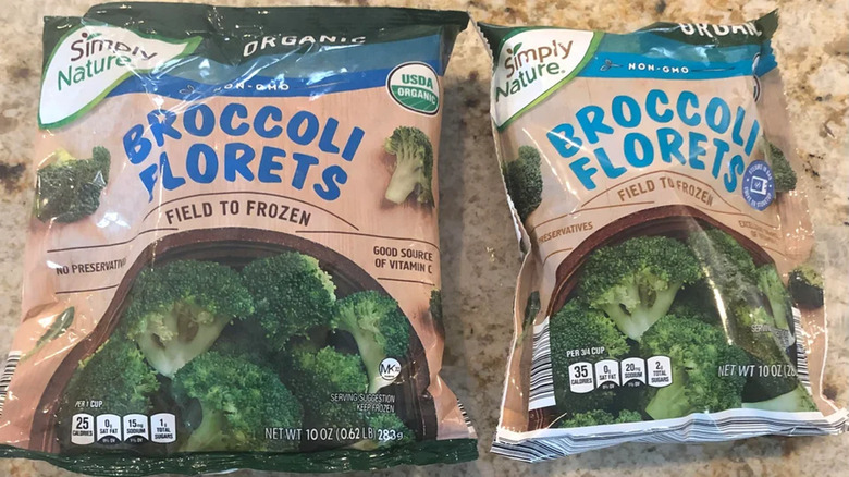 Aldi broccoli bag sizes