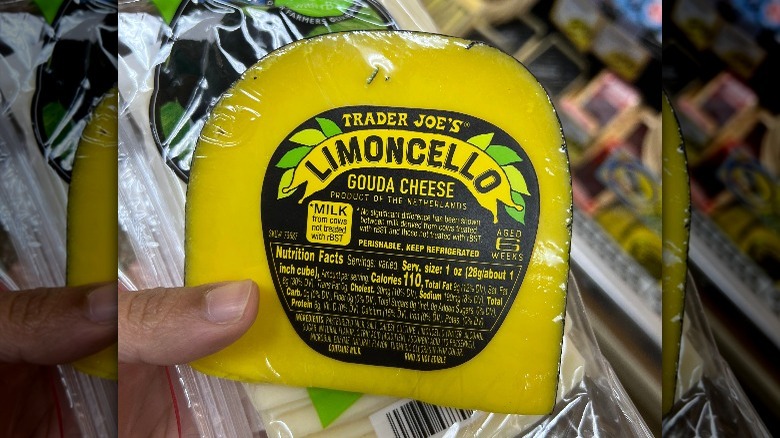 Trader Joe's limoncello gouda cheese