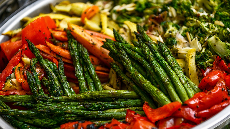 Roasted vegetable side dish