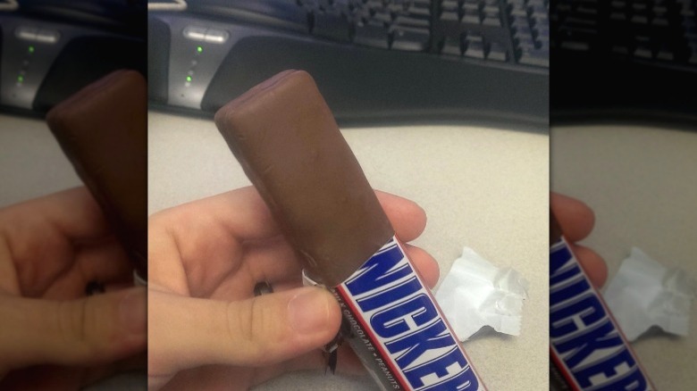 A smooth Snickers bar