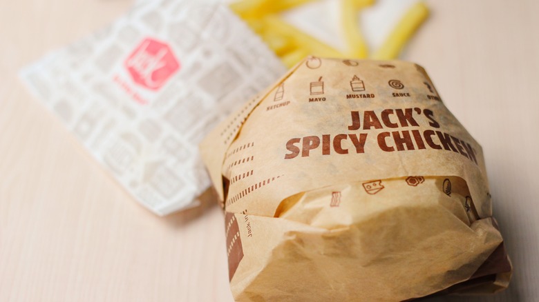 Jack In The Box spicy chicken