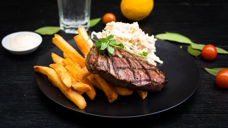 steak and fries