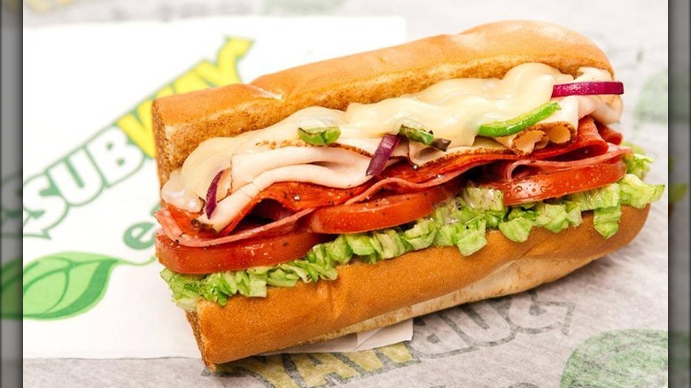 The Real Reason You Might Want To Skip Subway's New Turkey Cali Fresh Sub