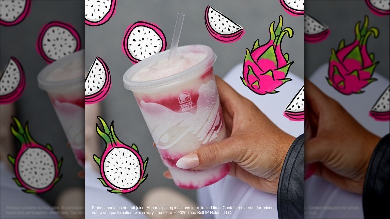 Taco Bell's dragon fruit freeze