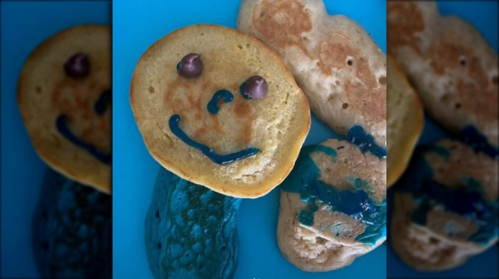 Jimmy Fallon's Elsa pancake