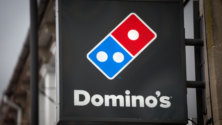 U.K. Domino's sign