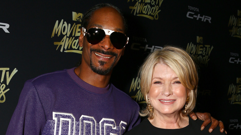 Snoop Dogg and Martha Stewart