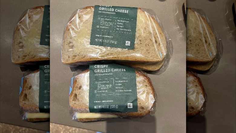 Two Crispy Grilled Cheese Sandwiches from Starbucks