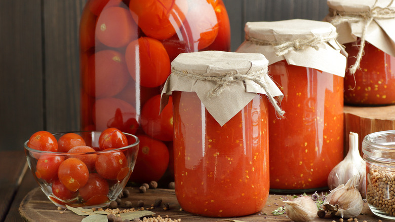 various forms of tomatoes