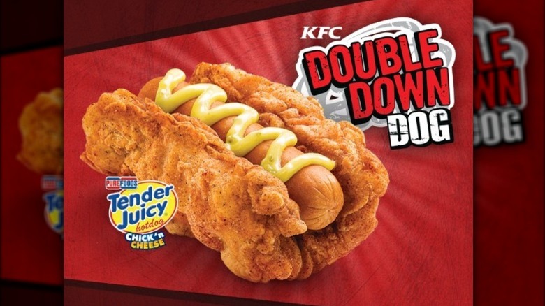 KFC Double Down Dog digital ad