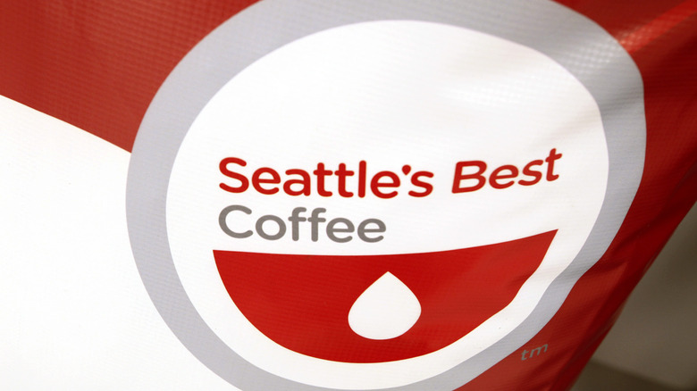 Seattle's Best Coffee logo on bag