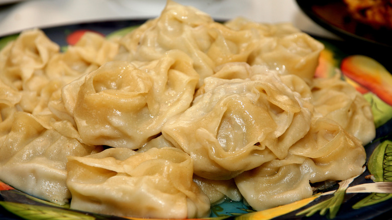 Afghan mantu dumplings