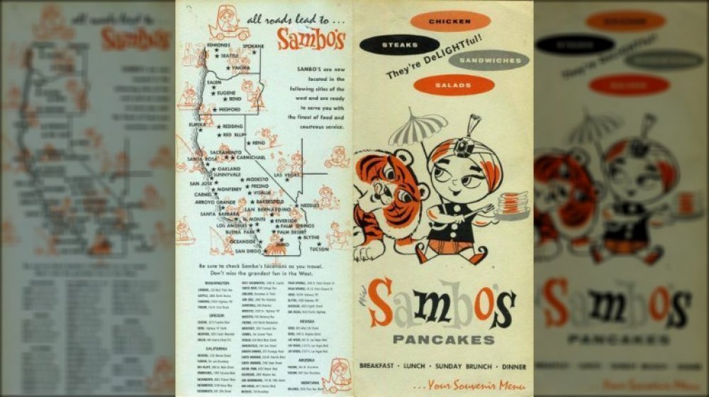 Sambo's menu